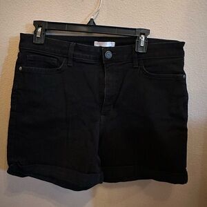 LC Lauren Conrad Black Jean Shorts